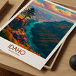 Idaho Souvenir Poster Print