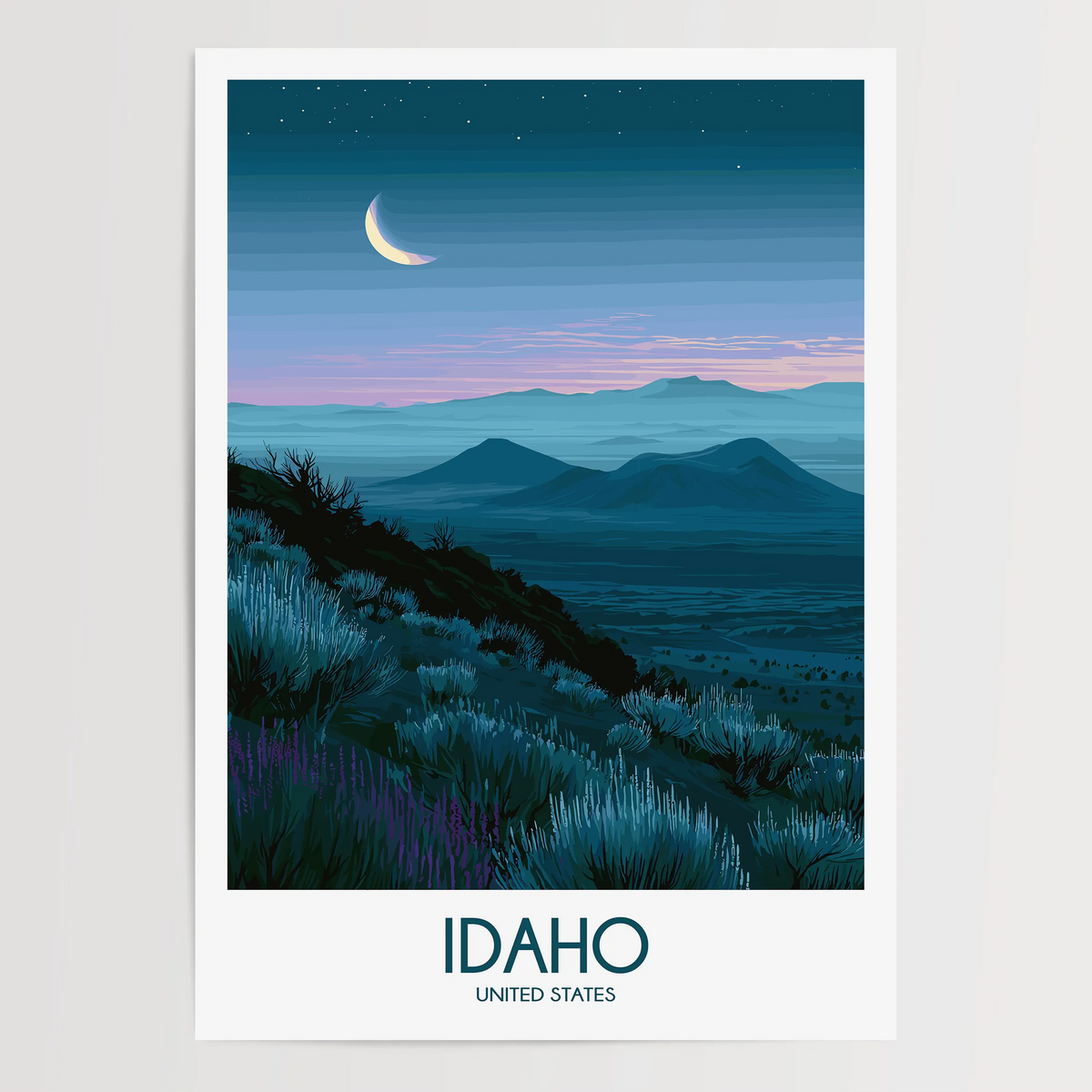 Idaho Travel Memory Gift