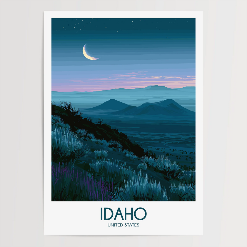 Idaho Travel Memory Gift