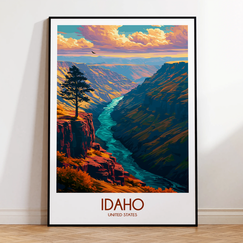 Idaho Travel Memory Gift