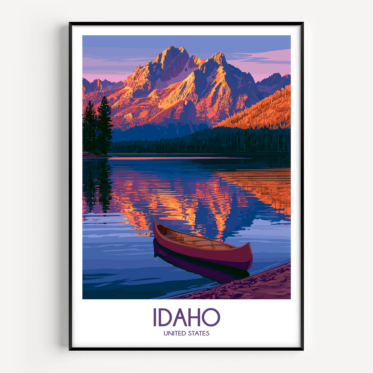 Idaho Travel Memory Gift