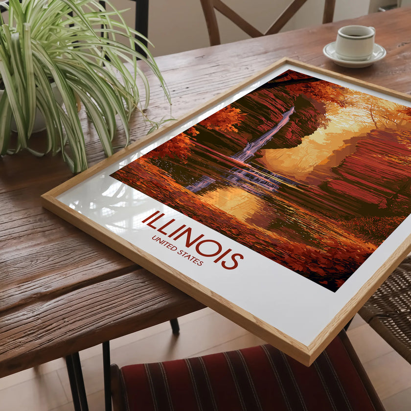 Illinois Gallery Quality Print