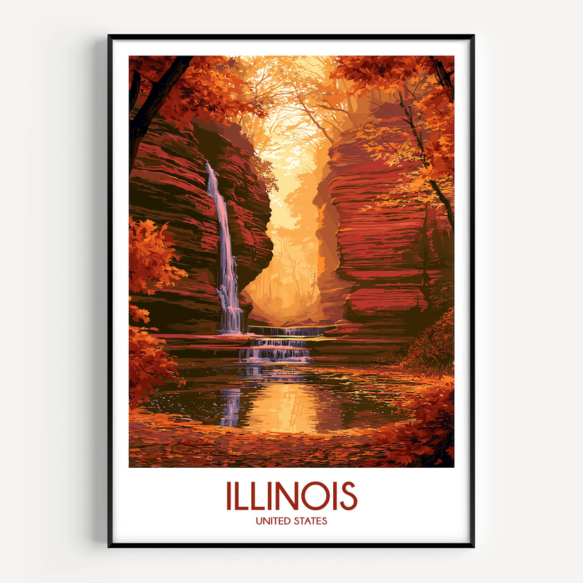 Illinois Home Office Decor