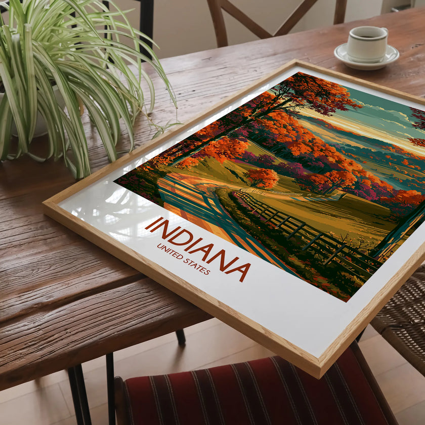 Indiana Home Office Decor