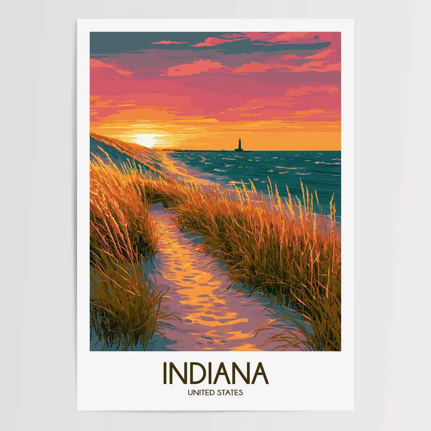Indiana Home Office Decor