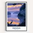 Indiana Home Office Decor