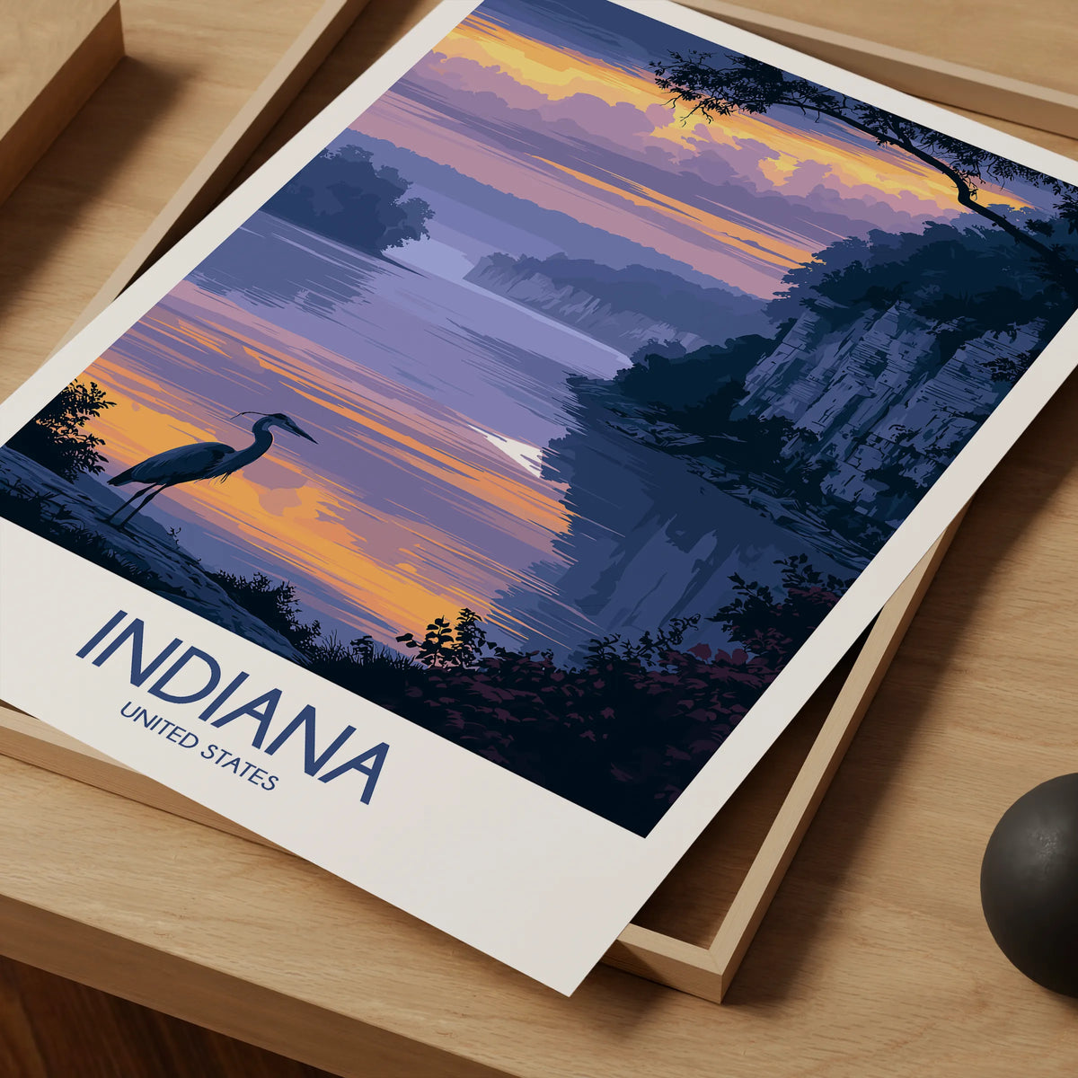 Indiana Travel Memory Gift