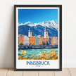Innsbruck Destination Art Gift