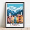 Innsbruck Destination Art Gift