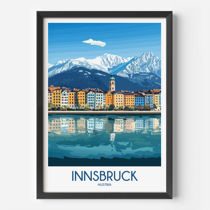Innsbruck Destination Art Gift