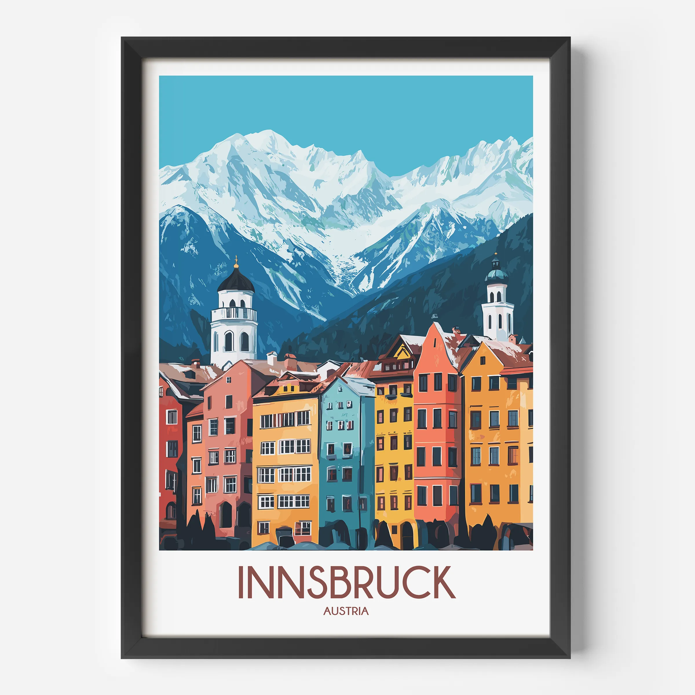 Innsbruck Minimalist Wall Art