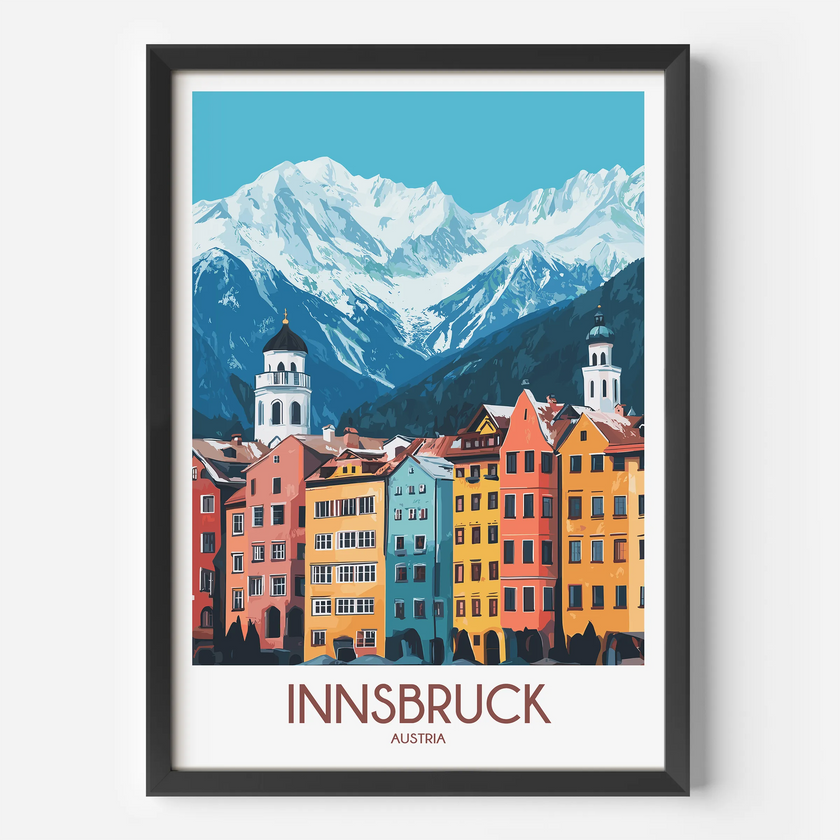 Innsbruck Minimalist Wall Art