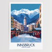 Innsbruck Modern Travel Poster