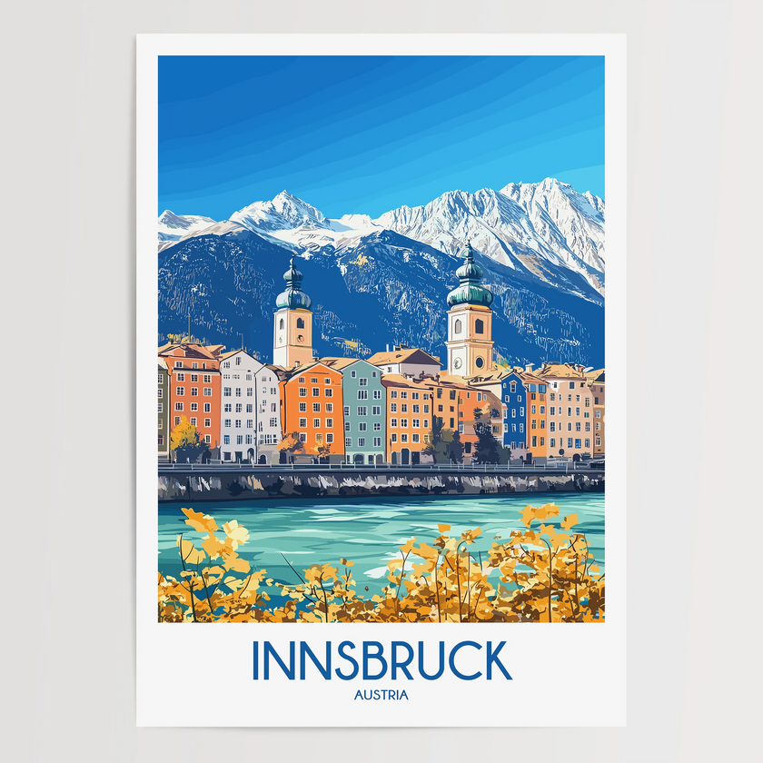 Innsbruck Scenic Landscape Art
