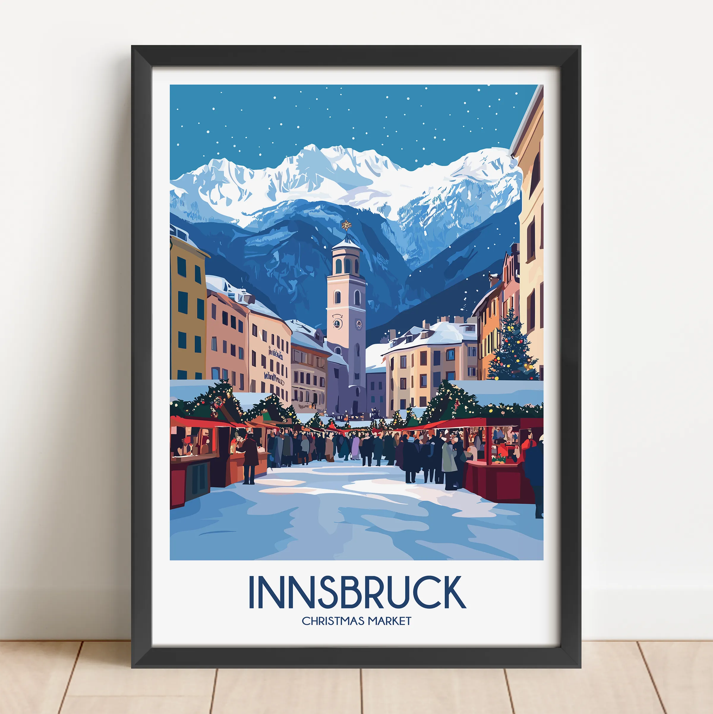 Innsbruck Scenic Landscape Art