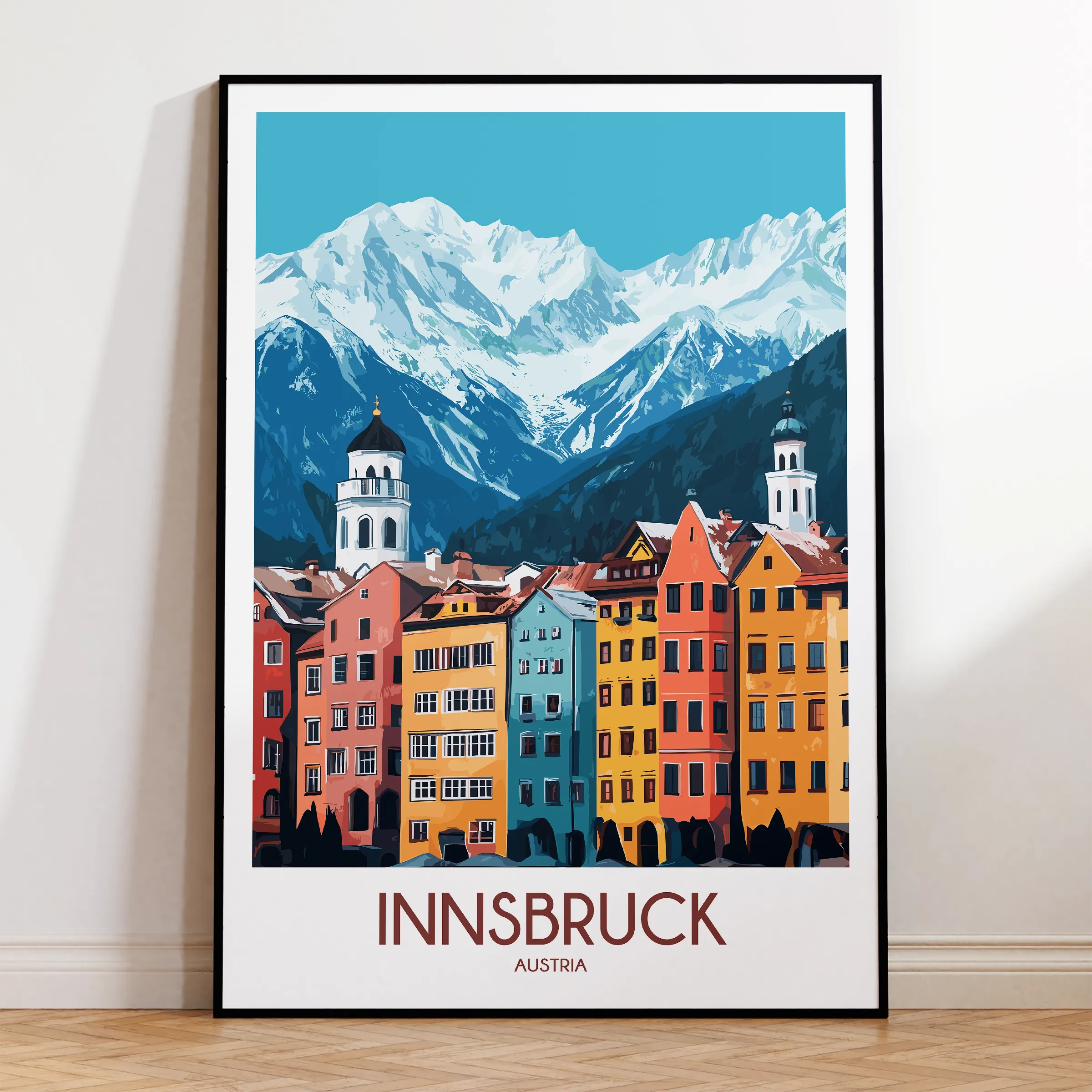 Innsbruck Scenic Landscape Art