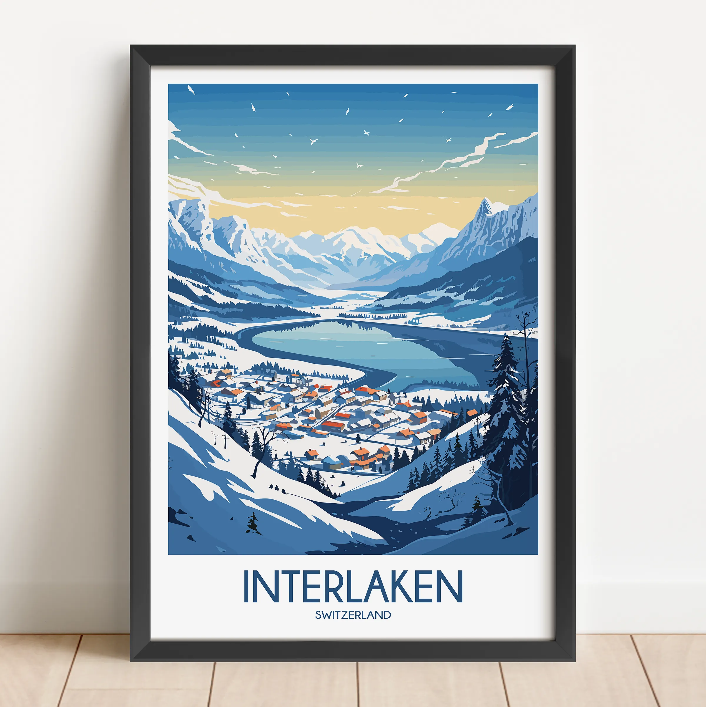 Interlaken Travel Memory Gift