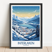 Interlaken Travel Memory Gift