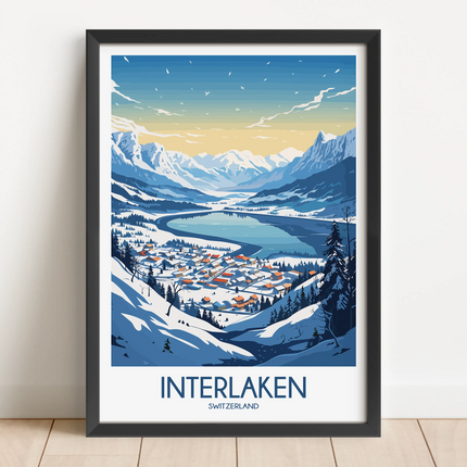 Interlaken Travel Memory Gift