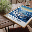 Interlaken Vintage Style Print
