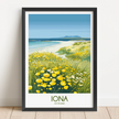 Iona Vintage Style Print