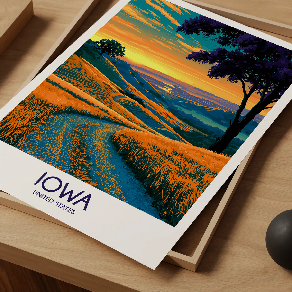 Iowa Gallery Quality Print