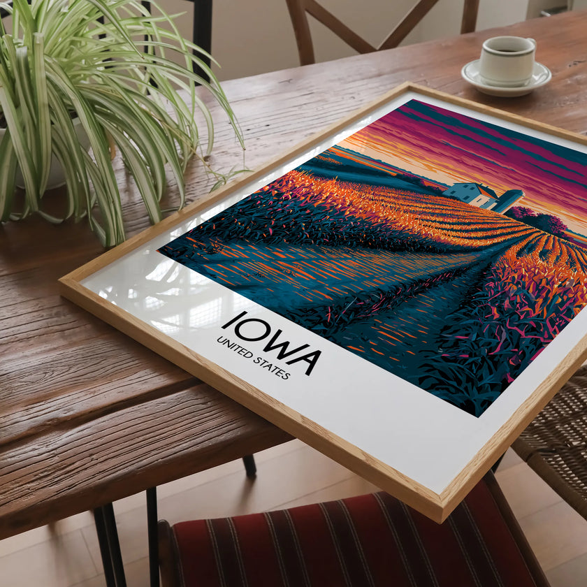 Iowa Scenic Landscape Art