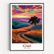 Iowa Scenic Landscape Art