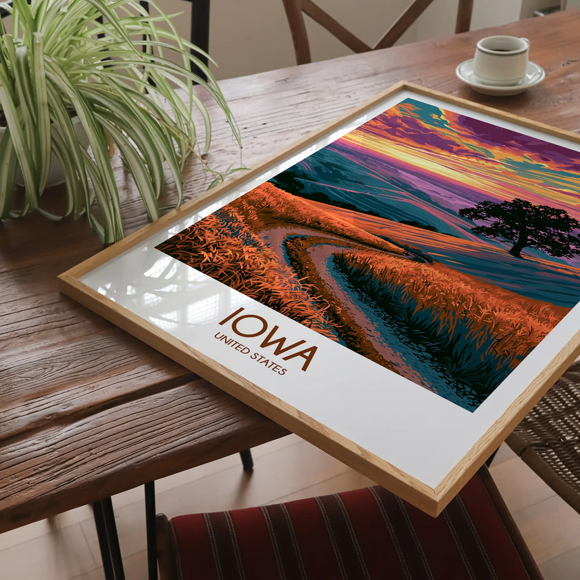Iowa Travel Memory Gift
