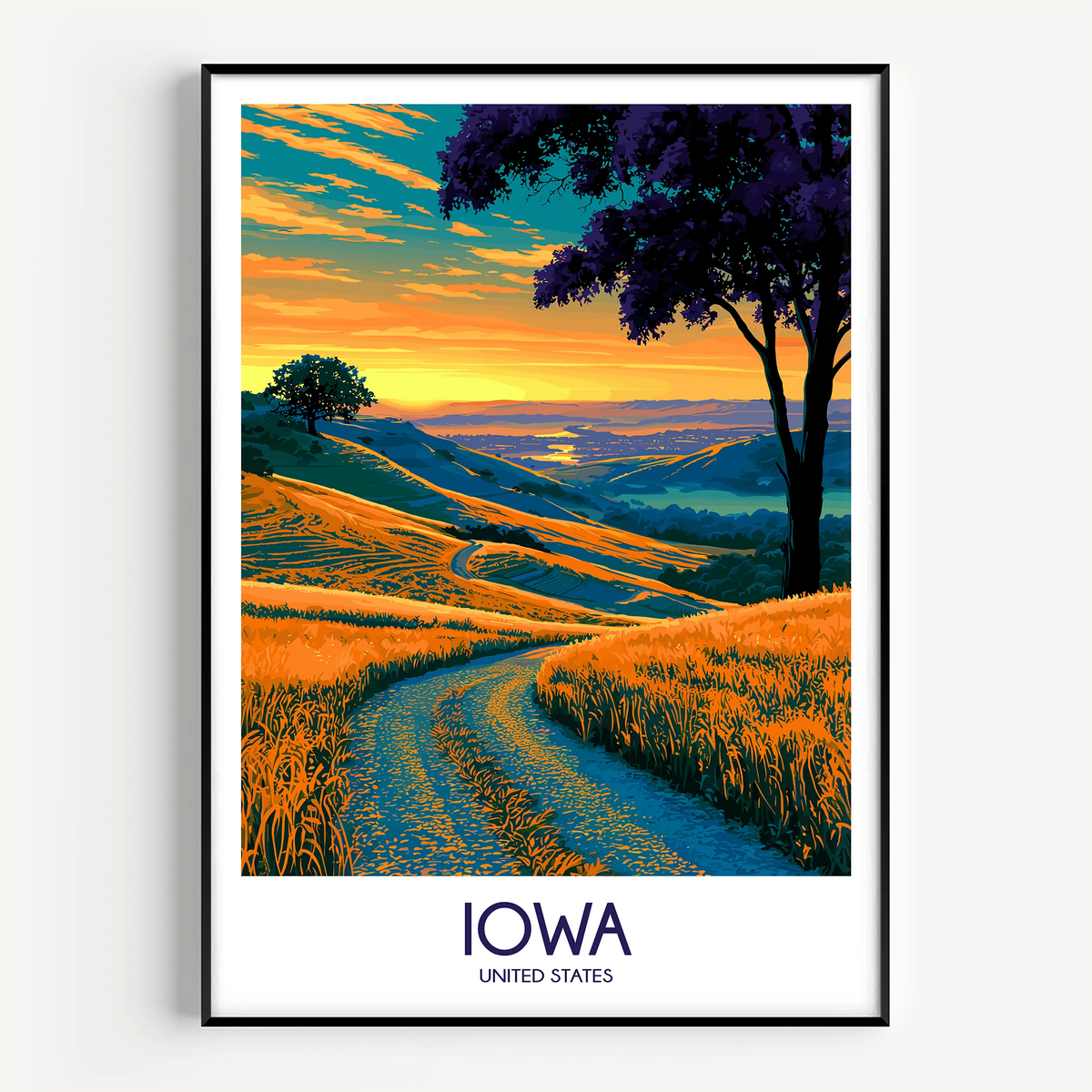 Iowa Travel Memory Gift