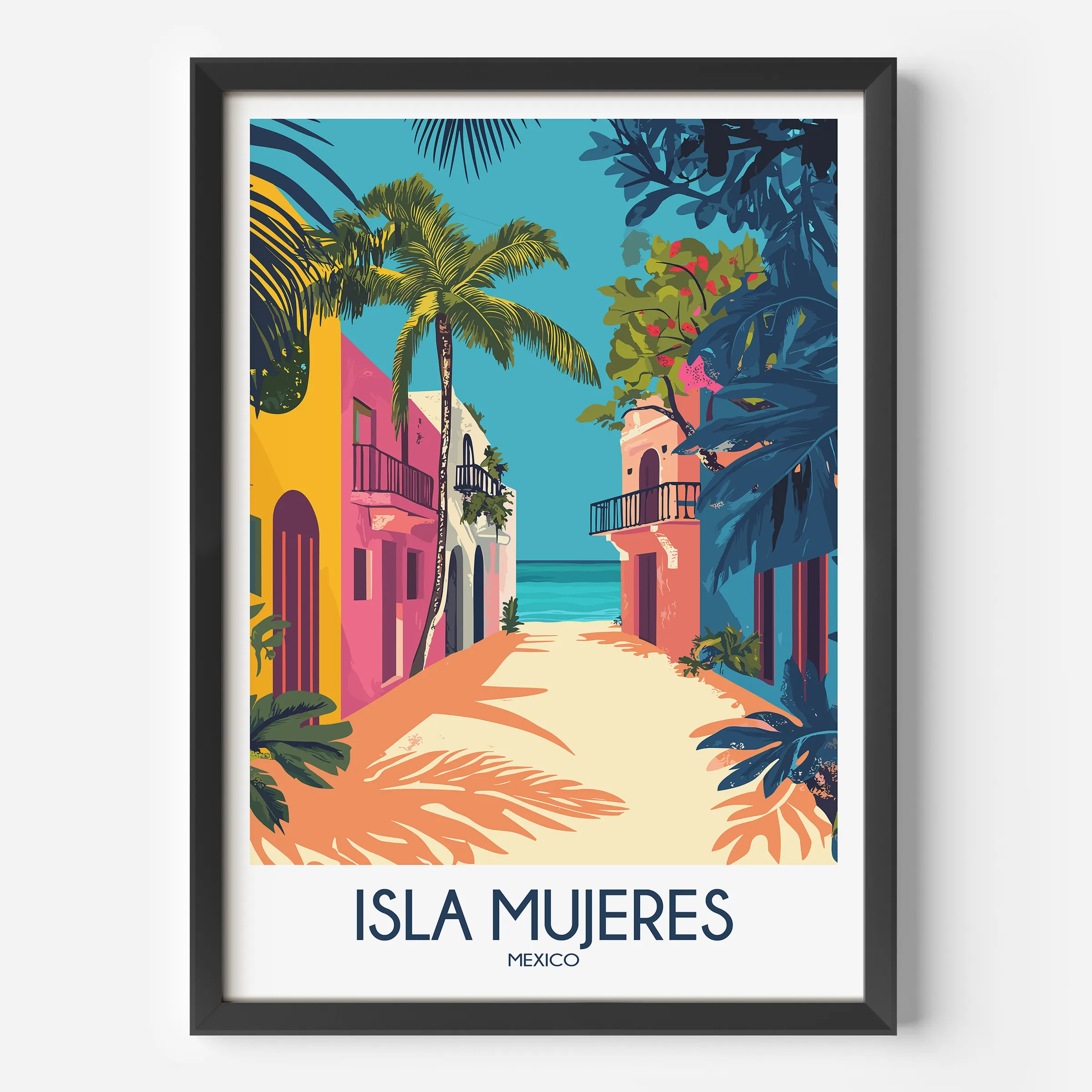 Isla Mujeres Home Office Decor