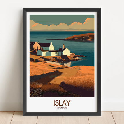 Islay Modern Travel Poster