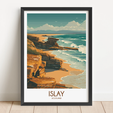 Islay Vintage Style Print