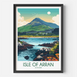 Isle Of Arran Destination Art Gift
