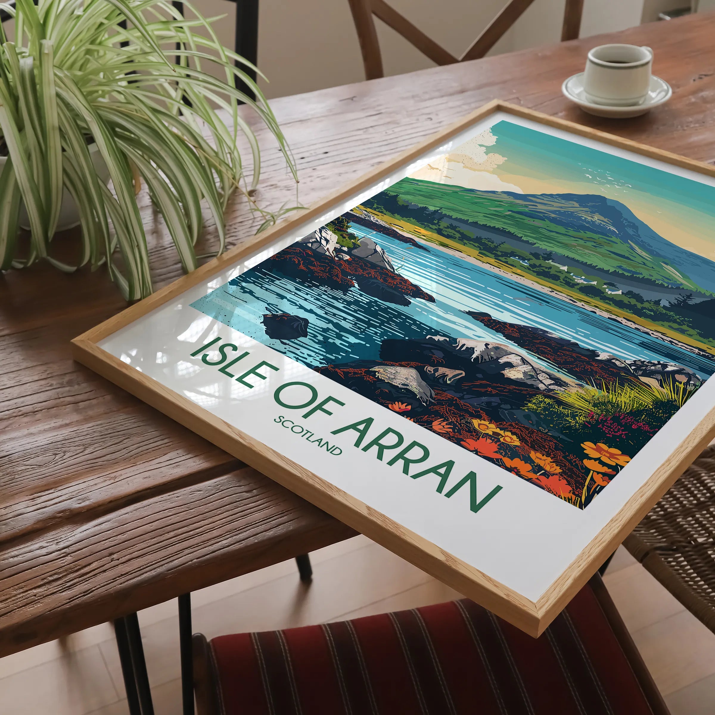 Isle Of Arran Minimalist Wall Art