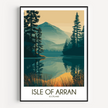 Isle Of Arran Modern Travel Poster