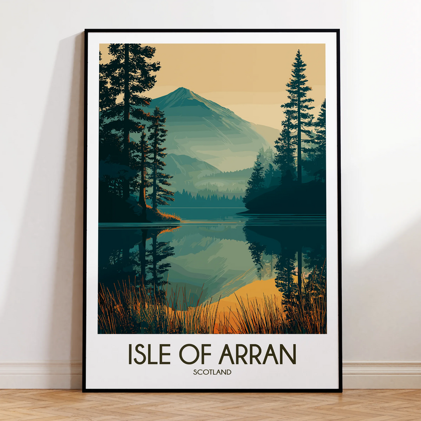 Isle Of Arran Scenic Landscape Art