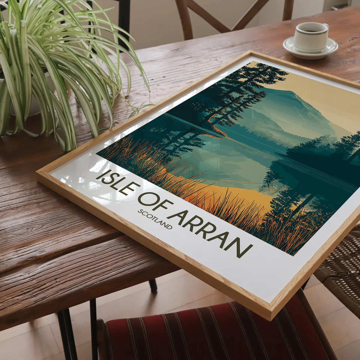 Isle Of Arran Souvenir Poster Print