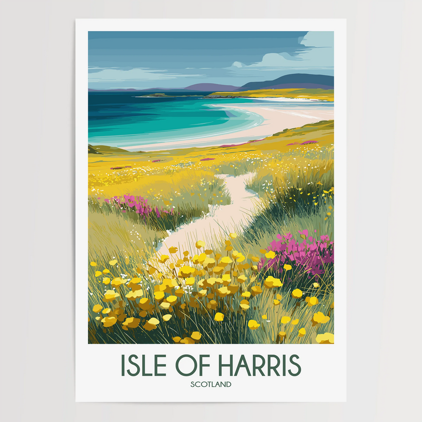 Isle Of Harris Minimalist Wall Art