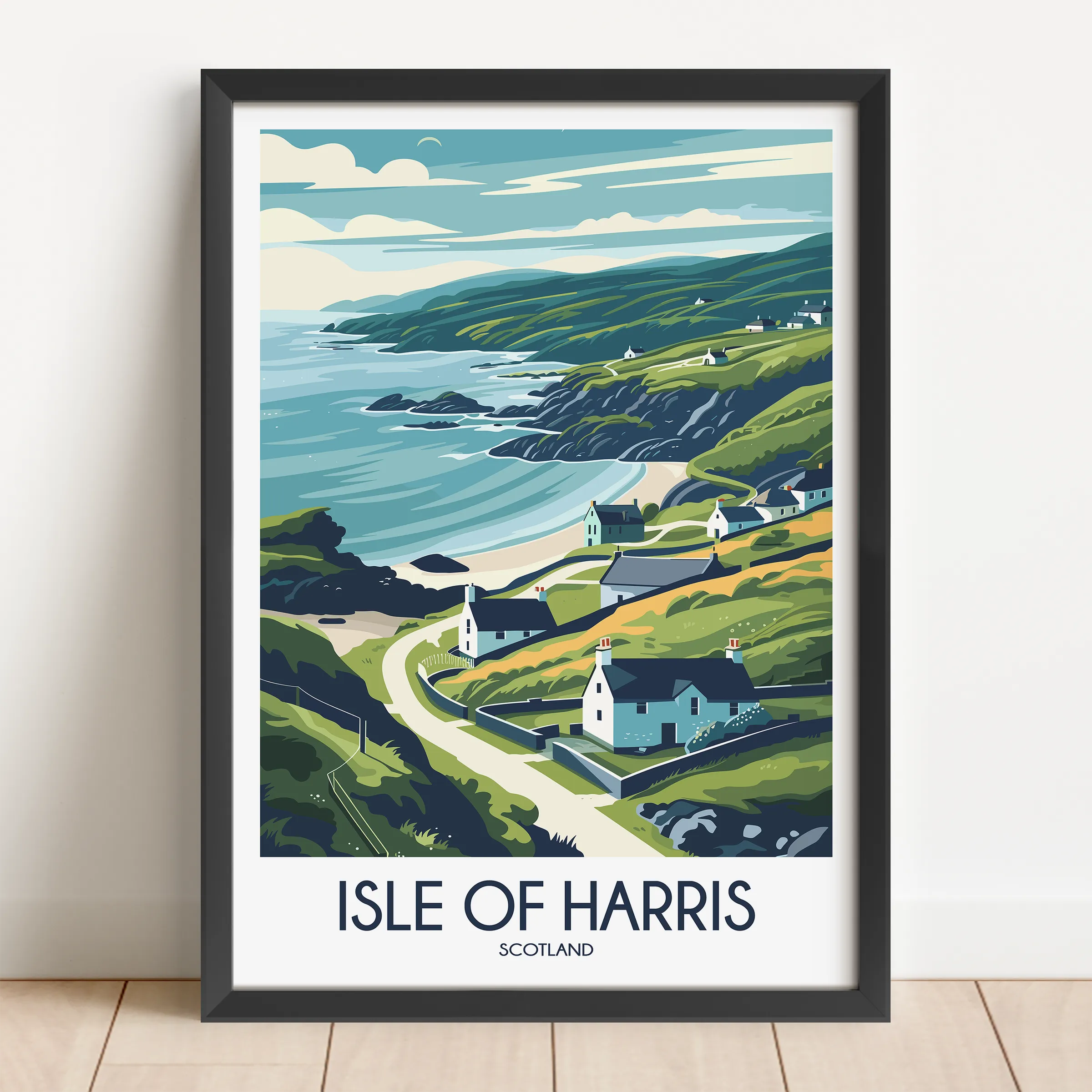 Isle Of Harris Minimalist Wall Art