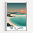 Isle Of Harris Modern Travel Poster