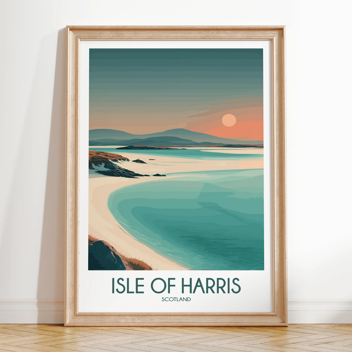 Isle Of Harris Souvenir Poster Print