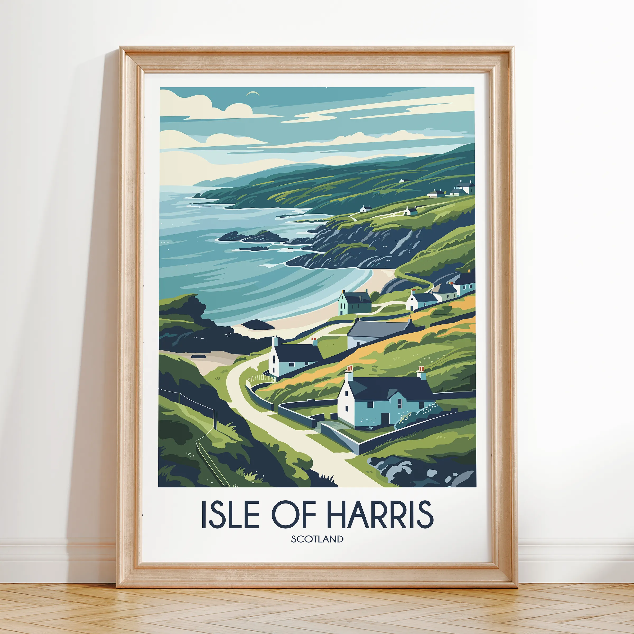 Isle Of Harris Souvenir Poster Print