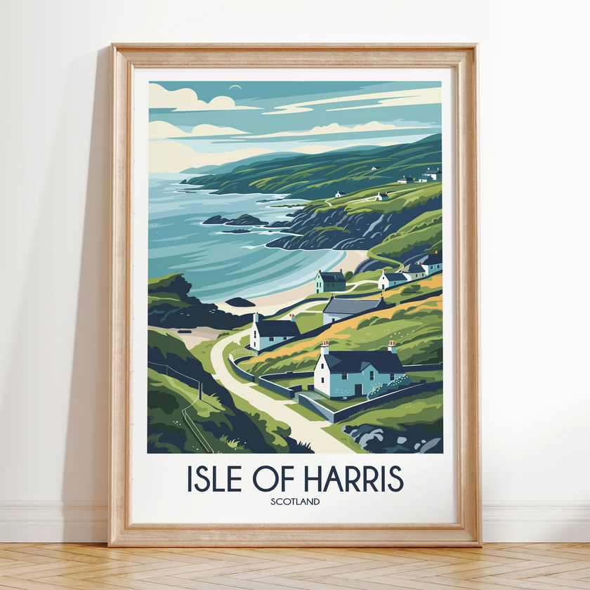 Isle Of Harris Souvenir Poster Print