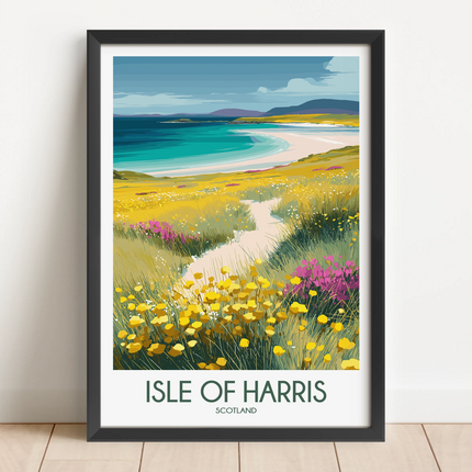Isle Of Harris Souvenir Poster Print
