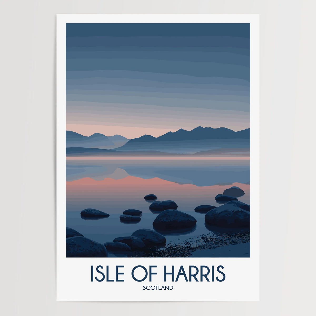 Isle Of Harris Travel Memory Gift