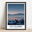 Isle Of Harris Vintage Style Print