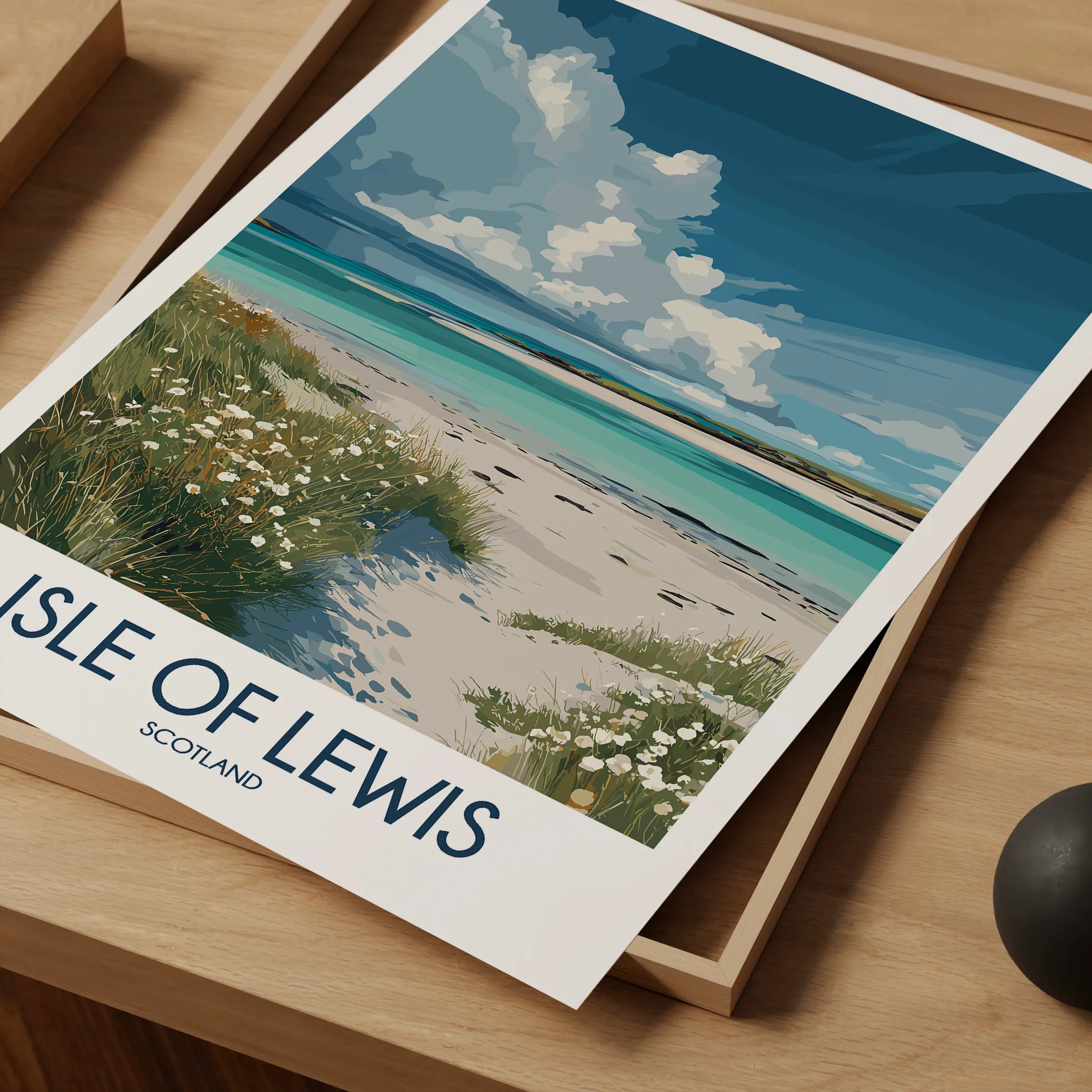 Isle Of Lewis Destination Art Gift