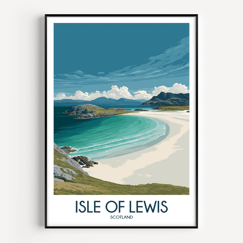Isle Of Lewis Minimalist Wall Art