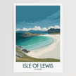Isle Of Lewis Modern Travel Poster